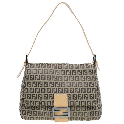 fendi zucchino mama forever baguette|Fendi chenille bag.